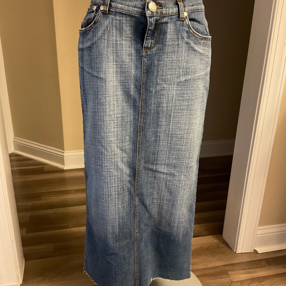 Boom Boom Jeans Blue Maxi Skirt